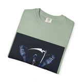 Angel Of Death- Reaper Angel Graphic T-Shirt – Dark Gothic Scythe Design