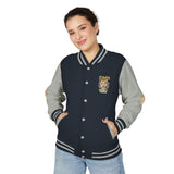 Letterman Jacket — GMP Gold Money Power Rose Varsity Jacket