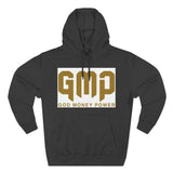 GMP Hoodie — "God Money Power" Bold Gold Graphic Fleece Pullover