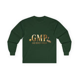 GMP (God • Money • Power) Gold Logo Long Sleeve Tee