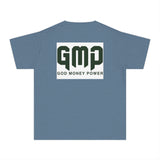 Youth Tee — "GMP (God Money Power)" Graphic Logo Kids Shirt