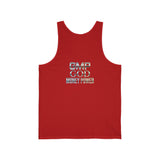 Money Power Tank Top — 'GMP GOD' Bold Text Graphic Tank
