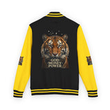 Tiger 'God Money Power' Letterman Jacket