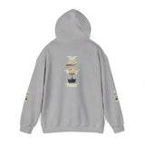 Gold Crown One Hoodie — Minimalist Royal Emblem Hooded Sweatshirt