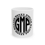 GMP “God Money Power” Ceramic Mug — Inspirational Faith & Prosperity Coffee Cup (11oz/15oz)