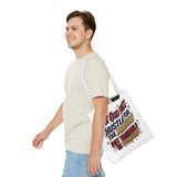 Inspirational Gospel Tote Bag - "Put God First, Hustle for the Money, Put Yourself in Power"