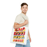 Tote Bag — GMP: God Money Power Bold Graphic Tote