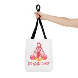 God Money Power Tote Bag — Bold Graphic Religious Streetwear Tote