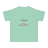 Youth Tee — 'GMP GOD MONEY POWER' Graphic Chest T‑Shirt
