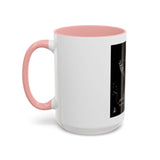 Angel Of Death Grim Reaper Black Accent Coffee Mug — Dark Gothic Scythe Design (11/15oz)
