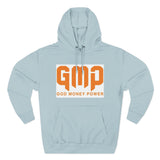 GMP "God Money Power" Hoodie — Bold Orange Streetwear Fleece