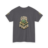 God Power T‑Shirt — Retro Faith Graphic Tee