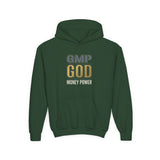 GMP GOD Youth Hoodie — "Money Power" Graphic Pullover