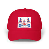 Dad Cap - Red White Blue Patriotic Eagle Crest