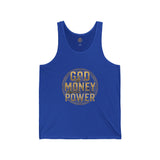 God Money Power Tank Top — Inspirational Faith & Hustle Graphic Tank