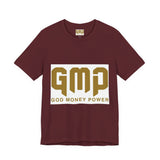GMP "God Money Power" Graphic Tee — Inspirational Faith & Prosperity Shirt