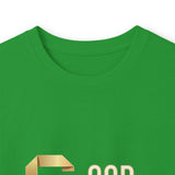 GMP Long Sleeve Tee — God Money Power Gold Graphic
