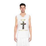 GMP 'God Money Power' Basketball Jersey — Cross & Money Graphic