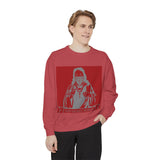 Religious Heartbreaker Sweatshirt — 'For Money Power' Graphic Crewneck