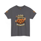 God Money Power- Pumpkin Halloween T-Shirt