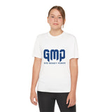GMP "God Money Power" Youth Tee - Athletic Faith-Based Logo Shirt