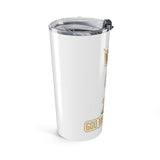 20oz Money Power Tumbler – Crown, Coins & Tent Travel Mug