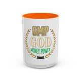 GMP Coffee Mug — “GOD Money Power” Motivational Accent Mug