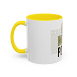God Money Power Accent Coffee Mug — Motivational Faith & Wealth Ceramic Mug