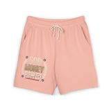 Money Power Fleece Sweat Shorts — Garment-Dyed Lightweight Lounge Shorts