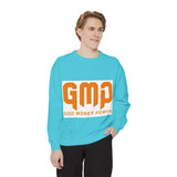 GMP ‘God Money Power’ Sweatshirt — Bold Orange Logo Crewneck
