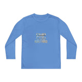 Youth Long Sleeve Tee — 'GMP GOD Money Power' Graphic