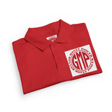 Youth Polo Shirt — 'GMP' God Money Power Red Logo