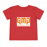 Toddler Tee — GMP (God Money Power) Orange Logo