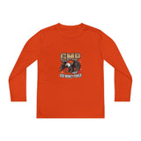 Youth Long Sleeve Tee — GMP (God Money Power) Eagle Graphic