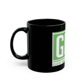 GMP 'God Money Power' Black Coffee Mug - Motivational Faith & Wealth Ceramic Mug (11oz/15oz)