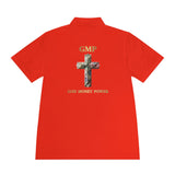 GMP Cross Polo — "God Money Power" Men's Sport Polo