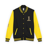 Letterman Jacket — "Champion King" Trophy Crest Varsity Jacket