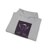 Angel Of Death Hoodie — Purple Gothic Angel Graphic Sweatshirt