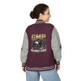 Letterman Jacket — GMP God Money Power Eagle Varsity Jacket
