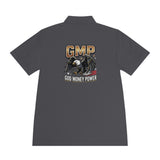 GMP Eagle Polo — "God Money Power" Patriotic Men’s Sport Polo