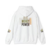 God Money Power Hoodie — Inspirational Faith & Wealth Graphic Sweatshirt