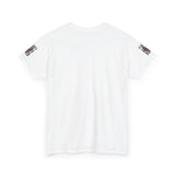 Graphic Tee — "God Money Power" Skull Design