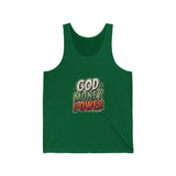 God Money Power Tank Top — Faith & Hustle Graphic Tank