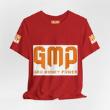 GMP "God Money Power" Graphic Tee — Bold Faith & Hustle Shirt