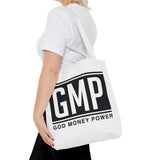 GMP Tote Bag — God Money Power Bold Logo Canvas Tote