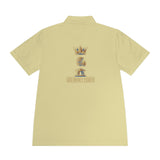 God Money Power Gold Crest Polo Shirt