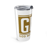 20oz Stainless Tumbler — 'GM' Gold Money Power Logo Travel Mug