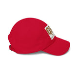 God Money Power Dad Cap — White Embroidered Baseball Hat