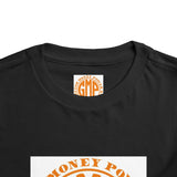 GMP God Money Power Toddler Tee — Orange Logo Kids T‑Shirt