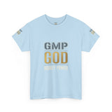 GMP GOD Money Power T-Shirt — Bold Gold Logo Tee